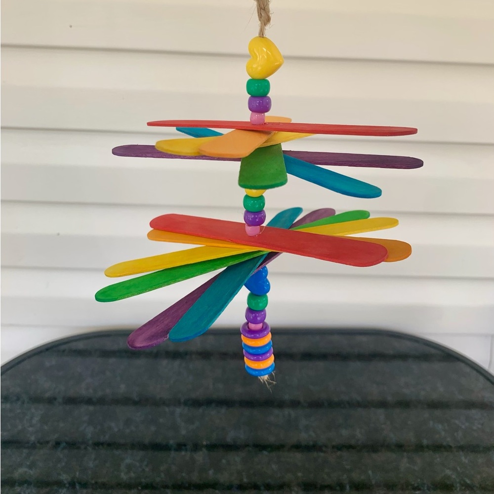 Small  Spinner parrot toy🌈💞